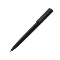 Ручка пластиковая шариковая Taper Solid, матовый черный