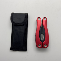 Мультитул Tools Birmingham (мультиинструмент) 11 в 1 c чехлом, в подарочной коробке, красный