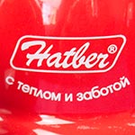 Набор: чайник и две кружки, логотип Hatber