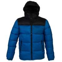 Куртка мужская "SIBERIA", ярко-синий, чёрный, 3XL, 100% нейлон 40г/м2, наполнитель: 100% полиэстер, 
