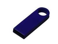 USB 2. 0-флешка на 32 Гб с мини чипом и круглым отверстием, синий