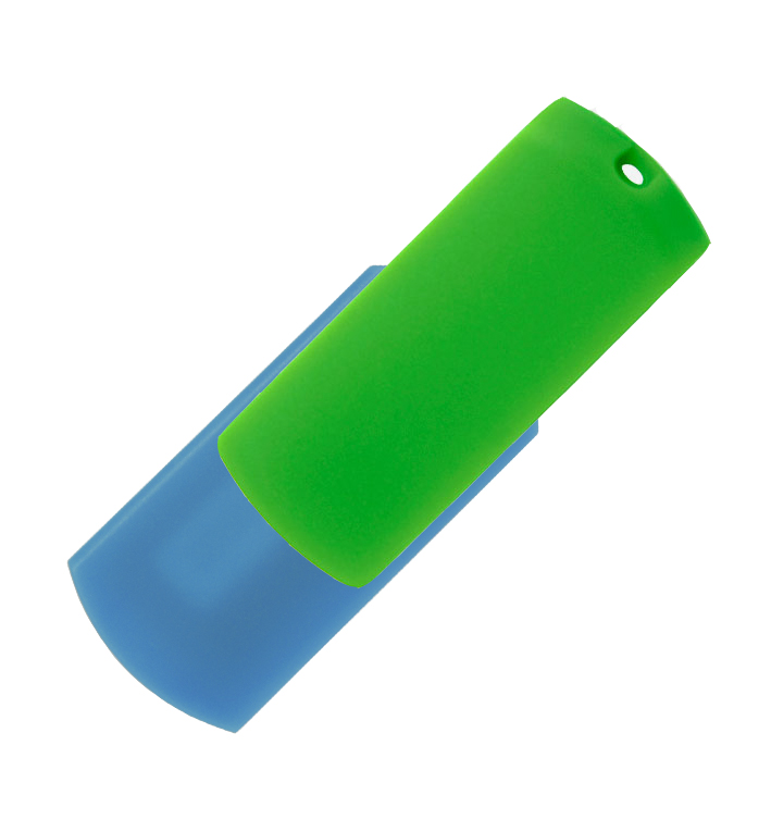Флеш накопитель USB 2. 0 Goodram Colour Mix 8GB, пластик, голубой/зеленый