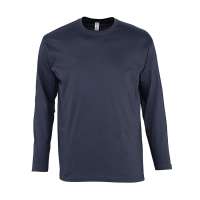 Футболка мужская с длинным рукавом MONARCH, темно-синий, 3XL, 100% хлопок, 150 г/м2