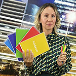 Ручки и блокноты с логотипом ivideon