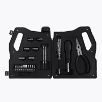 Набор инструментов Tools Канистра, 21 инструмент, черный, в пластиковом футляре
