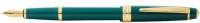 Перьевая ручка Cross Bailey Light Polished Green Resin and Gold Tone, перо F