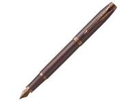 Перьевая ручка Parker IM Monochrome Brown, перо: F, цвет чернил: Black, в подарочной упаковке. 