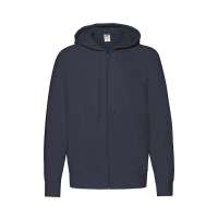 Толстовка без начеса "Lightweight Hooded Sweat", темно-синий, L, 80% х/б 20% полиэстер, 240 г/м2