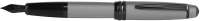 Перьевая ручка Cross Bailey Matte Grey Lacquer, перо F. Цвет - серый. 