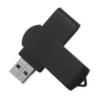 USB flash-карта SWING (8Гб), черный, 6, 0х1, 8х1, 1 см, пластик