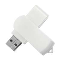 USB flash-карта SWING (8Гб), белый, 6, 0х1, 8х1, 1 см, пластик