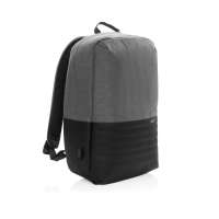 Антикражный рюкзак для ноутбука Swiss Peak с RFID-защитой из rPET AWARE™, 15, 6’’