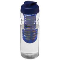 Спортивная бутылка H2O Base® объемом 650 мл с откидывающейся крышкой и инфузором