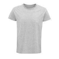 Футболка мужская "CRUSADER MEN", серый меланж, 4XL, 100% органический хлопок, 150 г/м2