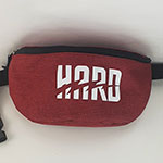 Сумка на пояс с логотипом HARD