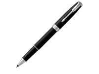 Ручка роллер Parker Sonnet Matte Black CT, стержень: F, цвет чернил: black, в подарочной упаковке