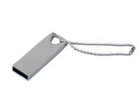 USB 2. 0-флешка на 16 Гб с мини чипом, компактный дизайн, стильное отверстие для цепочки