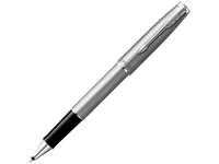 Ручка роллер Parker Sonnet T546 Stainless Steel CT, стержень: F, цвет чернил: black, в подарочной упаковке