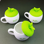 Кружки с крышкой с логотипом Мир Детства