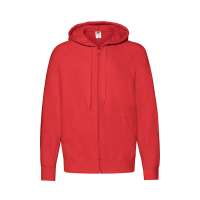 Толстовка без начеса "Lightweight Hooded Sweat", красный, 2XL, 80% х/б 20% полиэстер, 240 г/м2
