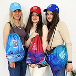 Бейсболка и сумка-мешок с логотипом Энергия Севера