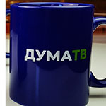 Кружка с логотипом Дума ТВ