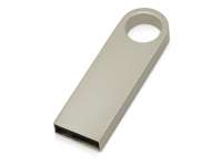 USB 2. 0-флешка на 64 Гб с мини чипом и круглым отверстием, серебристый