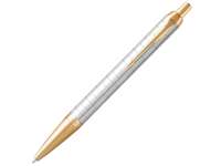 Шариковая ручка Parker IM Premium K318 Pearl GT, стержень: M, цвет чернил: blue, в подарочной упаковке. 