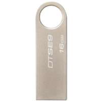 Флеш накопитель USB 2. 0 Kingston DataTraveler SE9 16GB, металл, серебристый