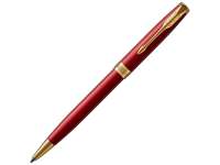 Шариковая ручка Parker Sonnet, Lacquer Intense Red GT, стержень: M, цвет чернил: black, в подарочной упаковке