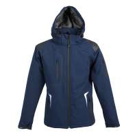 Куртка мужская "ARTIC", тёмно-синий, 2XL, 97% полиэстер, 3% эластан, 320 г/м2