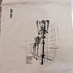 Сумка с принтом и логотипом Театр-театр