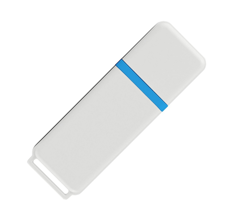 Флеш накопитель USB 2. 0 Goodram UMO2 16GB, пластик, белый/голубой, 16 Gb
