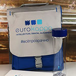 Сумка Евро Каппа в наборе с ежедневником и бутылкой