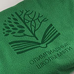 Плед с логотипом Олимпиадные Школы МФТИ