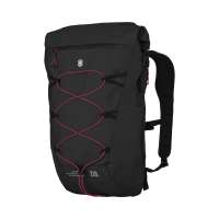 Рюкзак VICTORINOX Altmont Active L. W. Rolltop Backpack, чёрный, 100% нейлон, 30x19x46 см, 20 л