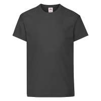 Футболка детская "Kids Original T", черный, 9-11 лет, 100% х/б, 145 г/м2