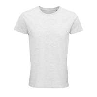 Футболка мужская "CRUSADER MEN", св. серый меланж, 4XL, 100% органический хлопок, 150 г/м2