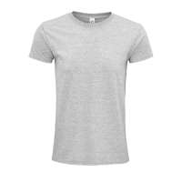 Футболка мужская "EPIC", серый меланж, 4XL, 100% органический хлопок, 140 г/м2