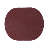 ПАТЧ ОВАЛ nubuk (коричневый ) 6, 0 х 5, 0 см