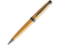 Шариковая ручка Waterman Expert Gold, цвет чернил Mblue, в подарочной упаковке