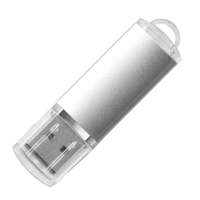 USB flash-карта "Assorti" (8Гб), серебристая, 5, 8х1, 7х0, 8 см, металл