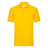 Рубашка поло мужская PREMIUM POLO, желтый, L, 100% хлопок, 180 г/м2