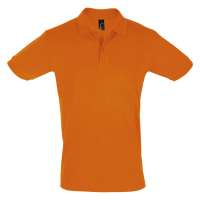 Поло "Perfect Men", оранжевый_2XL, 100% х/б, 180г/м2