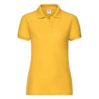 Поло "Lady-Fit 65/35 Polo", солнечно-желтый_М, 65% п/э, 35% х/б, 180 г/м2