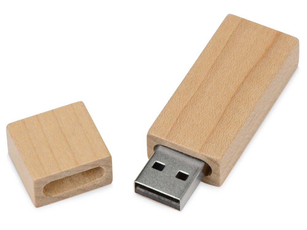 Флеш накопитель USB 2. 0 Maple Square 32GB, клен, дерево/дерево