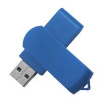 USB flash-карта SWING (8Гб), синий, 6, 0х1, 8х1, 1 см, пластик