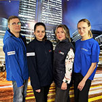 Одежда с логотипом Sorex: куртка, толстовка, жилет и футболка