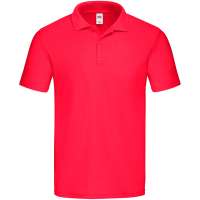 Поло мужское "Original Polo", красный_XL, 100% х/б, 185г/м²