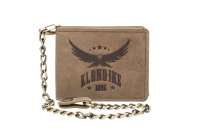 Бумажник KLONDIKE «Harry Eagle», натуральная кожа в коричневом цвете, 12, 5 х 10 см